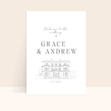 Grace Welcome Sign