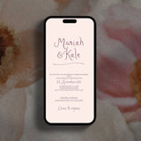 Mariah Digital Invitation