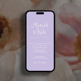 Mariah Digital Invitation