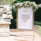Charlie Welcome Sign