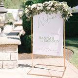 Hannah Welcome Sign