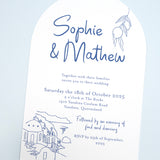 Santorini Invitation