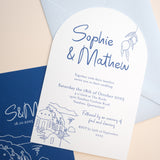 Santorini Invitation