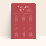 Grace Seating Chart