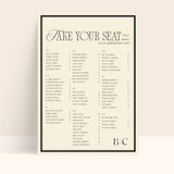 Charlie Seating Chart