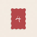 Bonbon Bow Table Number