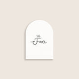 Love Letter Table Number