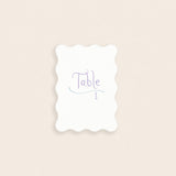 Mariah Table Number