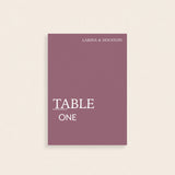 Larina Table Number